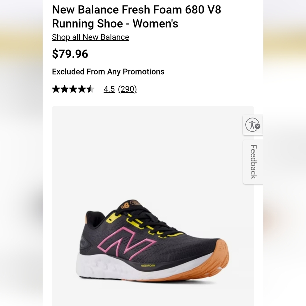 New Balance Fresh Foam 690 V8 Running Shoes